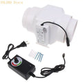 Inline Duct Fan Ventilation Exhaust Boosters Filter 13W 16W Extractor Qme 13W CN US