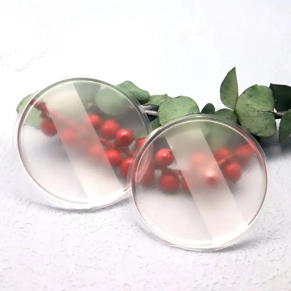 Transparent Silicone Makeup Sponge Non Absorbent Reusable Foundation Qme