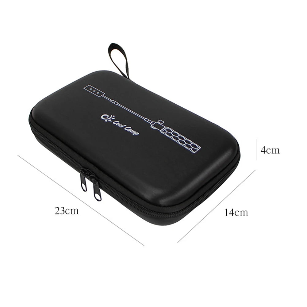 Multipurpose Barbecue Torch Igniter Carrying Bag Anti-collision Camping Igniter Protector Pouch Dustproof for Hiking BBQ Fishing Qme