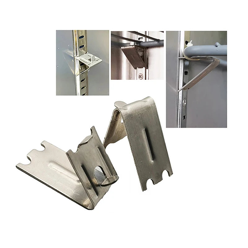 Freezer Shelf Clips Bracket Shelves Parts Home Accessories 304 Qme