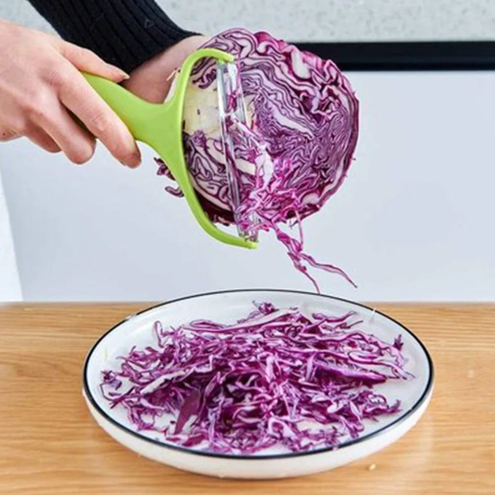 Peeler Vegetables Fruit Stainless Steel Cabbage Graters Salad Potato Slicer Kitchen Accessories Cooking Tools Wide Mouth Qme