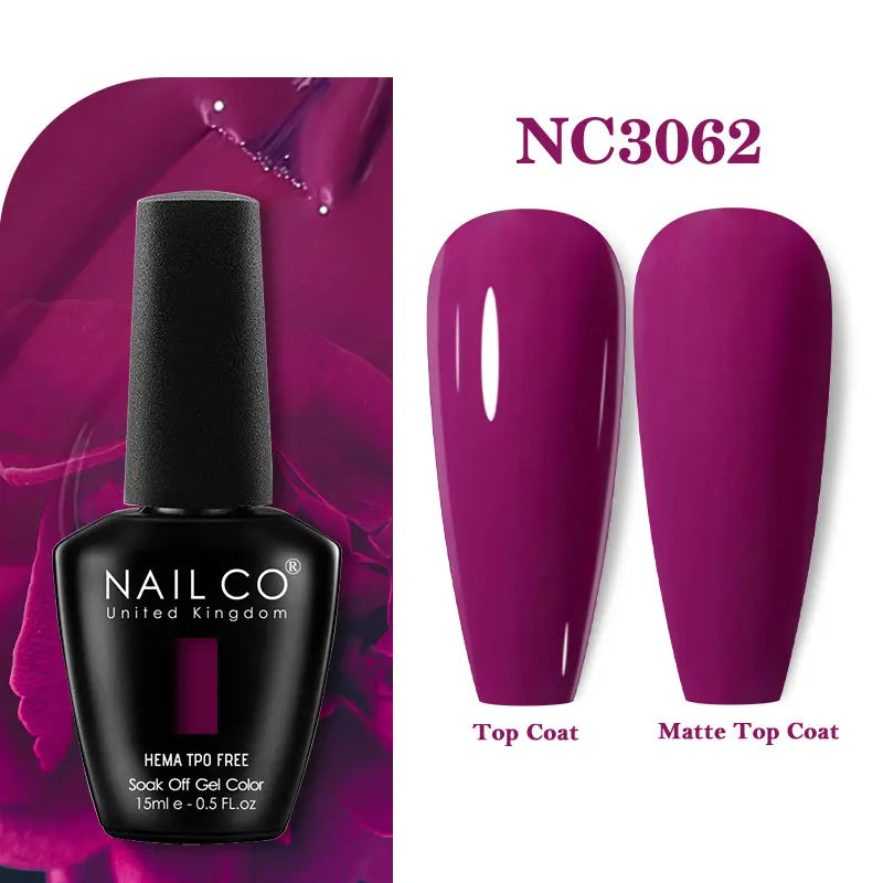 NAILCO Fresh Gel Nail Polish Nails Semi-permanent Varnish Hybrid