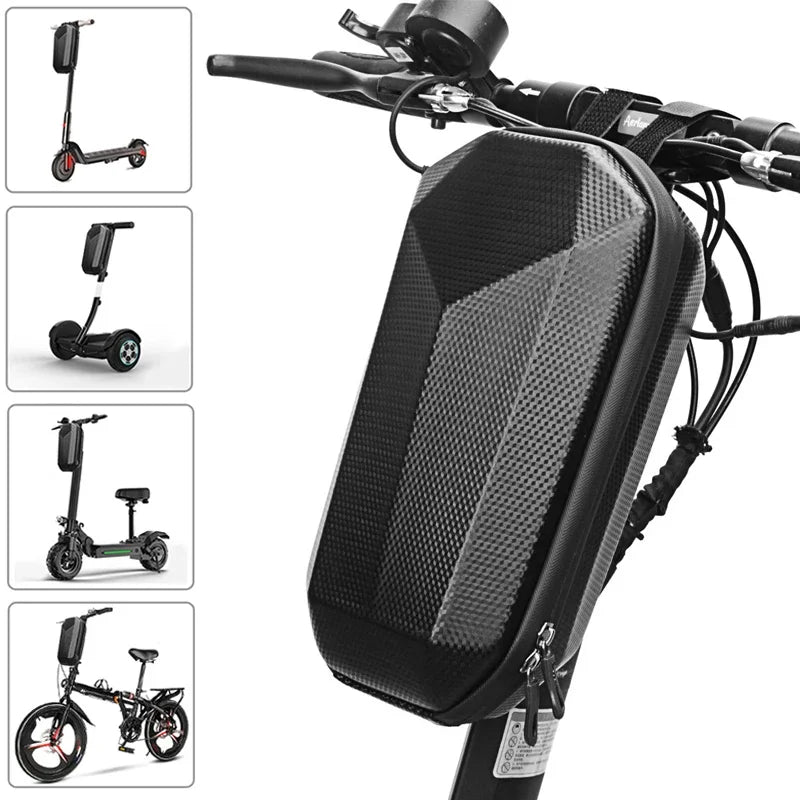 Waterproof Bicycle Storage Bag Big Capacity Hard Shell Electric Qme