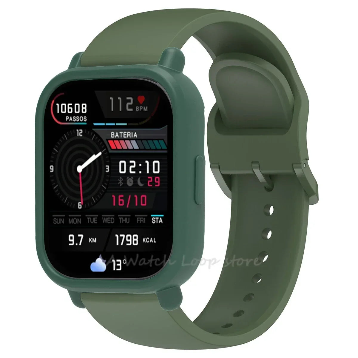 Silicone Case Strap Redmi Watch 5 Lite Active Repacement Bracelet