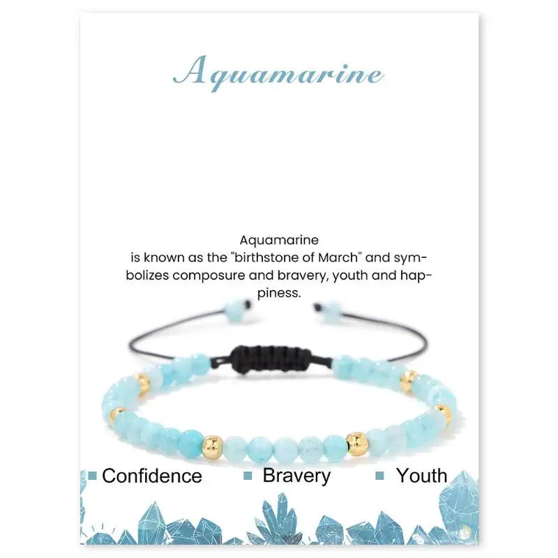 4mm Hematite And Natural Stone Bead Braided Adjustable Bracelet Suitable For Men And Women Daily Wear Holiday Gift Jewelry Qme A7