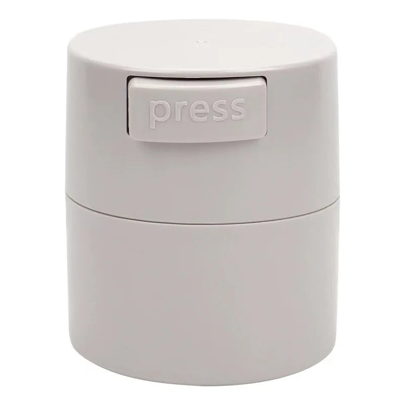 NATUHANA Eyelash Glue Storage Tank Sealed Adhesive Holder Container Qme Gray