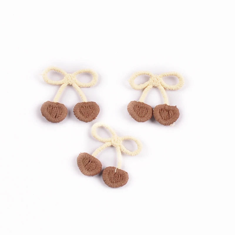 20pcs 16-35mm Mix Bow Shape Personality Appliques For Clothing Bag Decoration DIY Sewing Accessory Patch Without Gum cp4185 Qme 20pcs 2x2.3cm