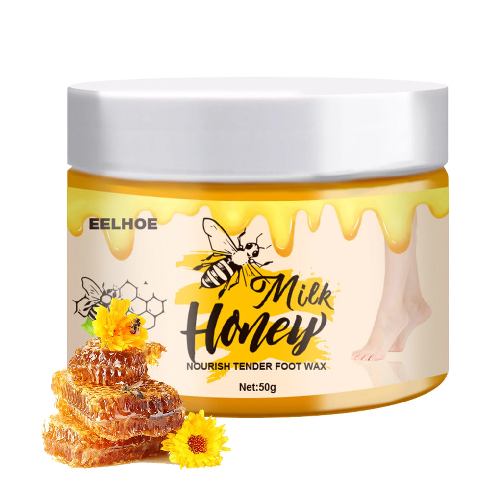 Milk Honey Hand Mask Wax Moisturizing Whitening Skin Care Exfoliating Qme China Mainland