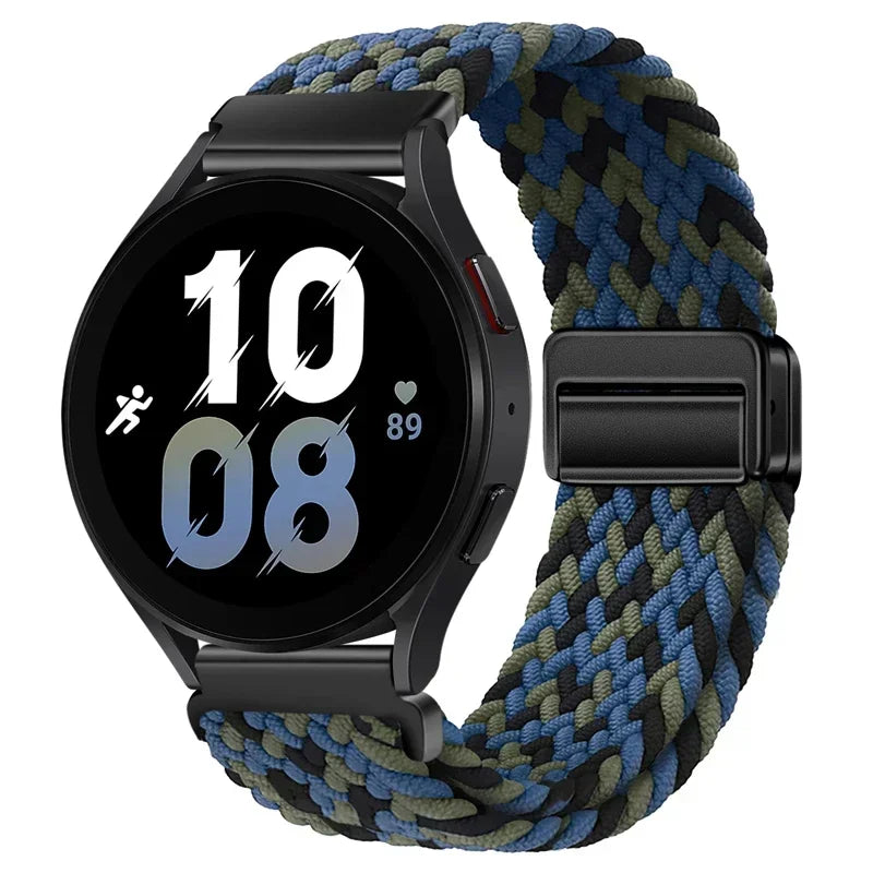 Nylon Strap Huawei Watch 4 GT4 2 3 Amazfit GTR Magnetic Breathable
