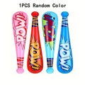 Inflatable Baseball Bat Balloons,Party Favors,Party Decorations,Interactive Play and Team Cheer Party Supplies Party Balloons Qme 1PCS Random Color 16.9inch