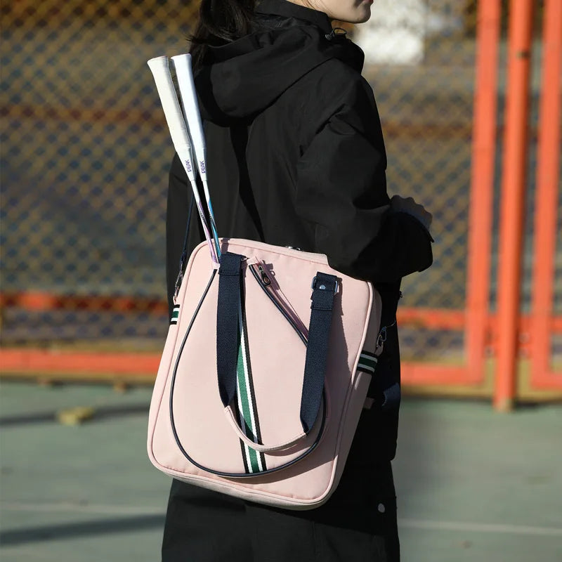 Tennis Bag Large Capacity Korean Version Fashion Shoulder Sports Qme