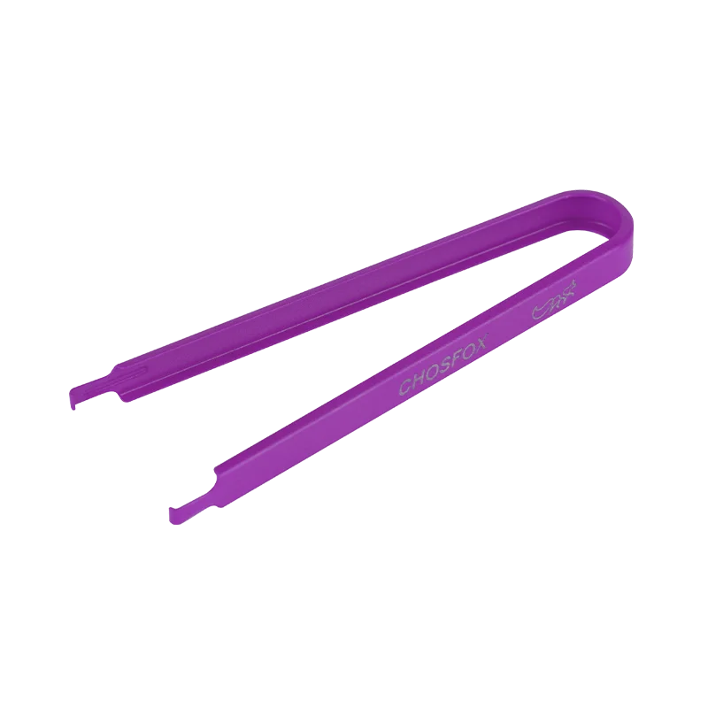 Chosfox Extractor U Type Tweezers Mobile Phone Repair Tool Chip Electronic Component Parts Switch Extraction Removal Puller Qme Purple