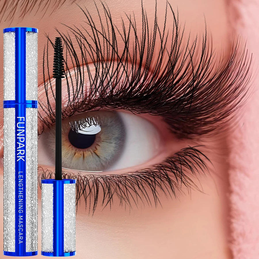 Black Eyelashes Lengthening Mascara Waterproof Lash Eyelash Curling Qme