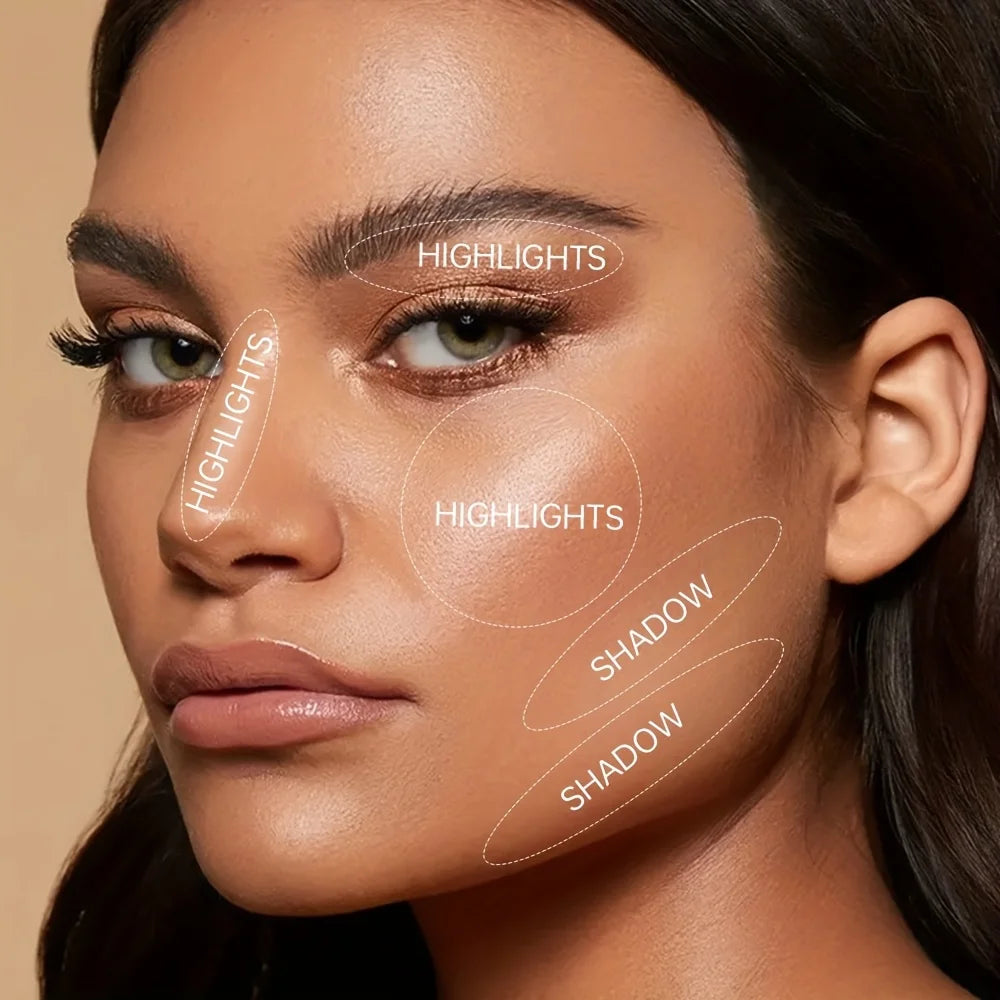 Waterproof Foundation Stick Concealer Long Lasting Sweatproof Natural Qme