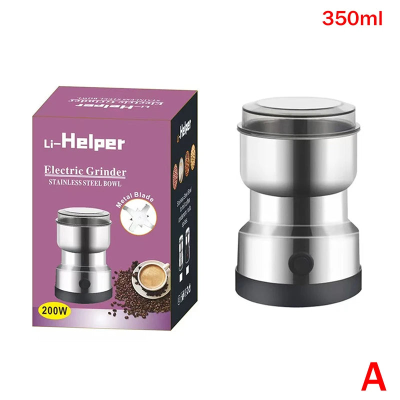 300W Electric Multifunction Coffee Grinder Kitchen Cereal Nuts Beans Qme A