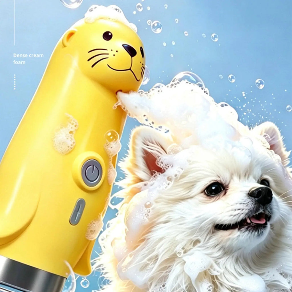 Dog Shampoo Sprayer Automatic Rechargeable Pet Supplies Cat Soap Qme