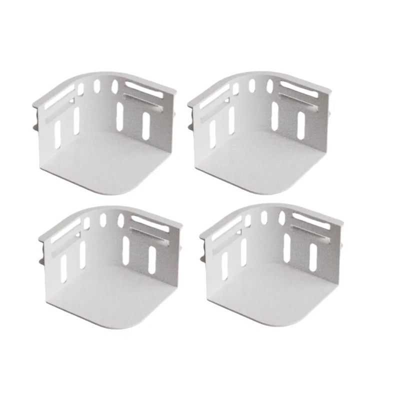 8/4/2PCS Invisible Bed Sheet Holder Clips No Slip NeedleFree Grippers Secure Safe Bedding Anti-Shift Fasteners Home/Crib Qme White 4pcs