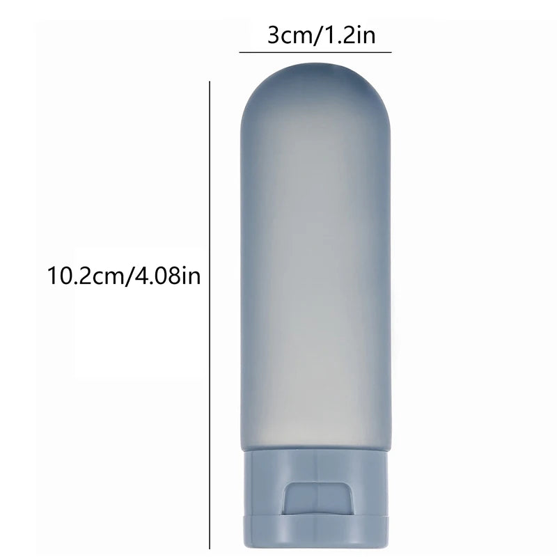 Leak-proof Travel Bottle Portable Squeeze Container Lotion Facial Qme