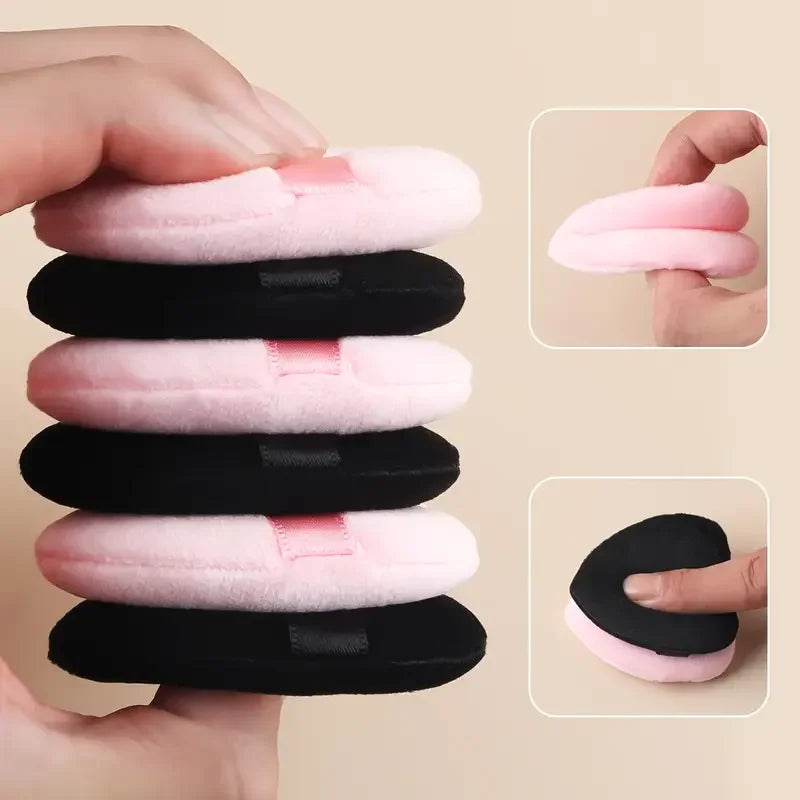 Compressed Round Facial Cleansing Sponges Cleaning Brushes Cleanse Qme
