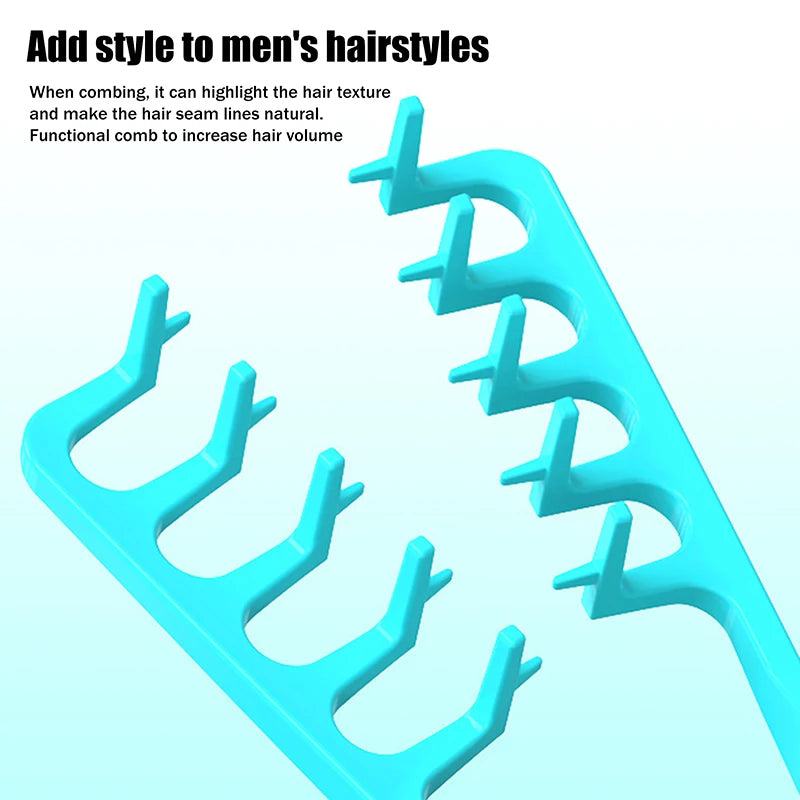 Volumizing Wide-tooth Hair Styling Comb Curling Tools Fluffy Texture Qme