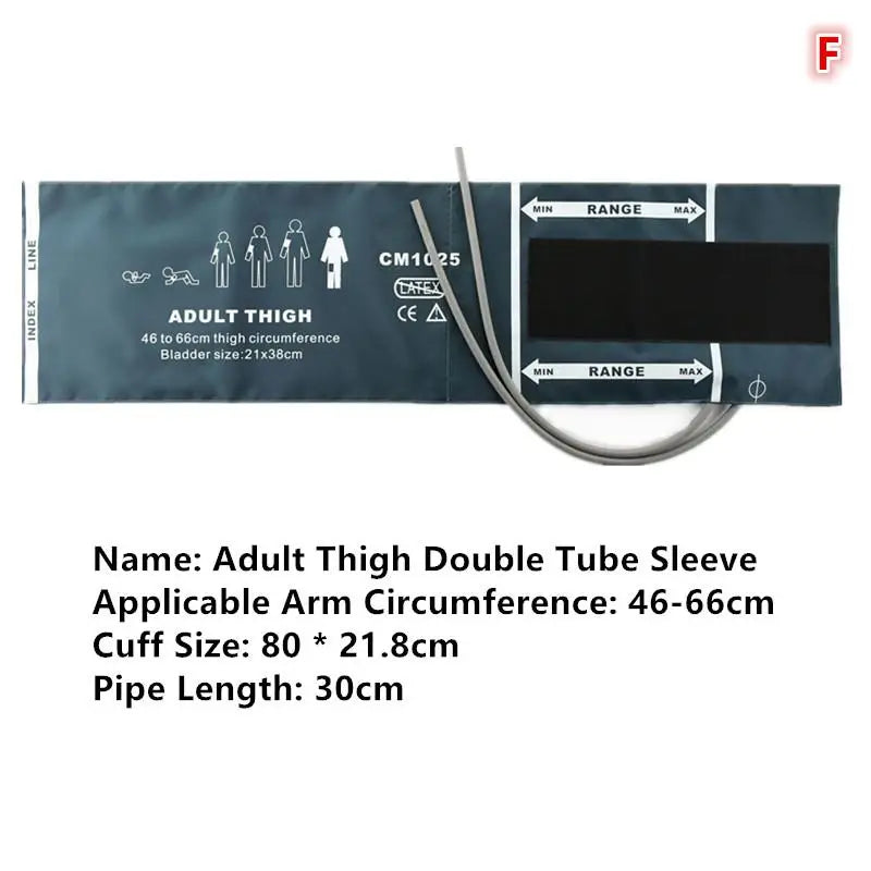 Medical Adult Blood Pressure Cuff Sleeve Neonatal Infant Child Belt Qme F