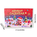 Crystal Calendar Advent 2025 24 Days Christmas Jewelry Kids Countdown Qme A China Mainland 24PCS
