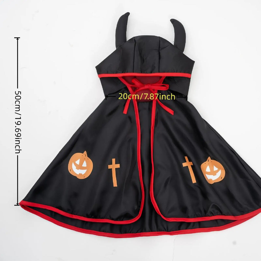 Halloween Pet Costumes Funny Puppy Cloak Photo Props Large Breed Qme