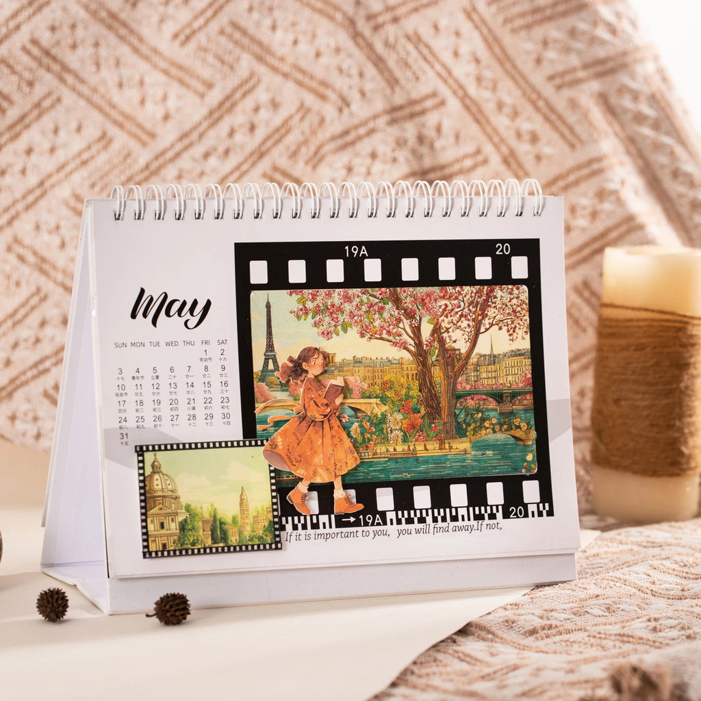 1 Roll European Travel Scenery Theme Washi Tape for Journal Scrapbooking DIY Collage Art Phone Case Decoration Qme