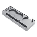 Non Slip Silicone Coffee Tamper Pad Storage Holder Espresso Tools Qme Gray