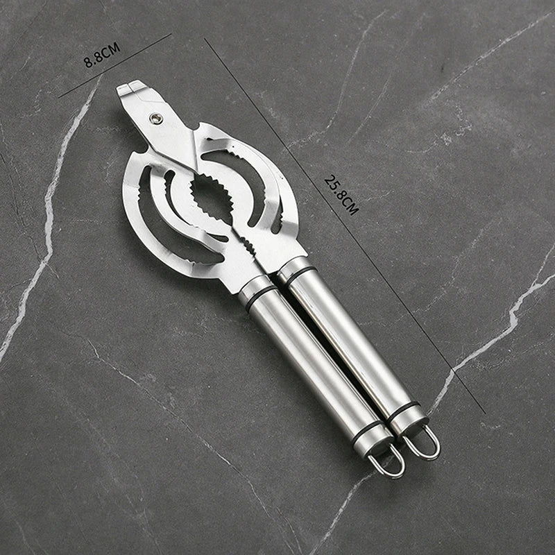 Stainless Steel Kitchen Multi-functional Bottle Opener Anti-slip Qme A