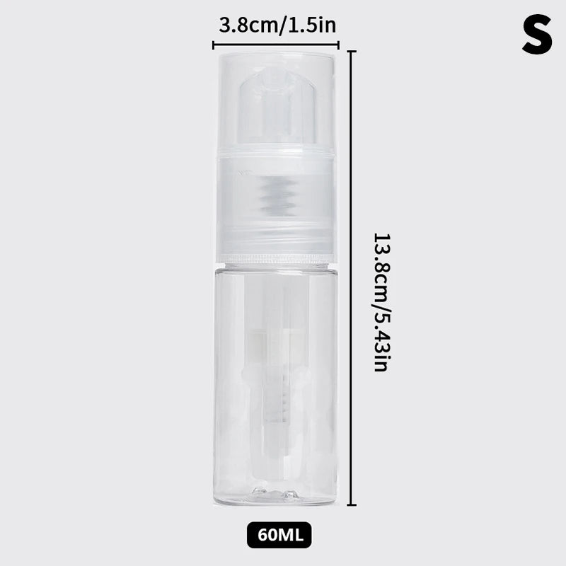 Powder Atomizer Bottle Barber Talcum Emulsion Spray Travel Container Qme S