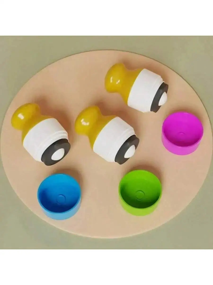 Refillable Sunscreen Roller Applicator Portable Travel Cosmetic Qme