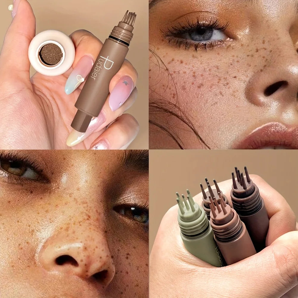 Natural Freckle Stamp Pen Waterproof Sweatproof Quick-drying Delicate Qme