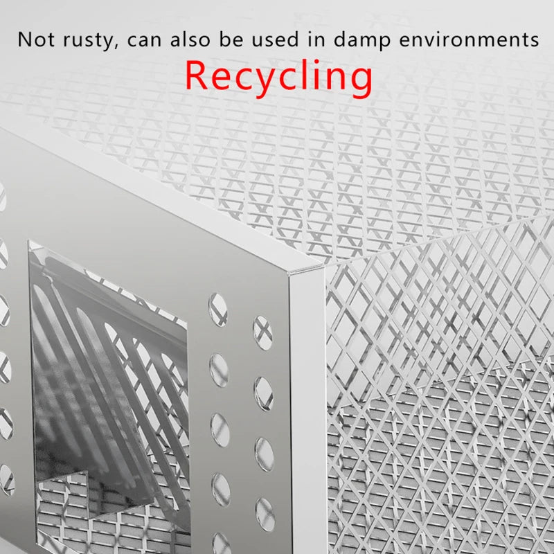 High Efficiency Mousetrap Automatic Continuous Cycle Mouse Trap Home Garden Rat Catching Artifact Safe And Harmless Catcher Qme