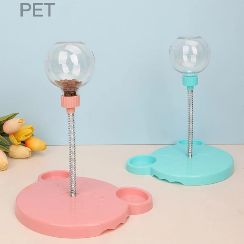 Funny Pet Supplies Creative Cat Puzzle Food Leaking Ball Toy Dog Qme