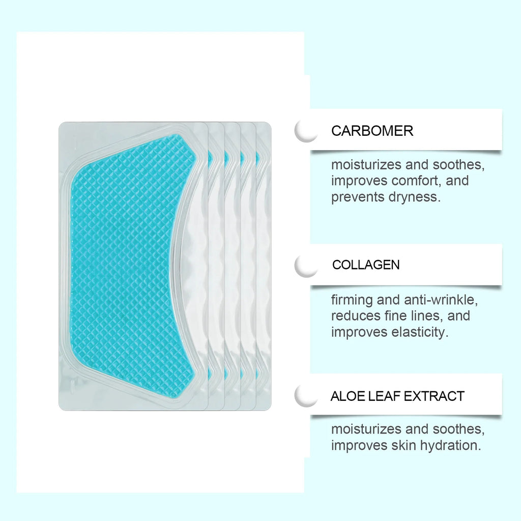 5/10Pcs Collagen Neck Patch Neck Lines Remover Masks Lifting Firming Neck Skin Elastic Moisturizing Skin Care Neck Patch Qme