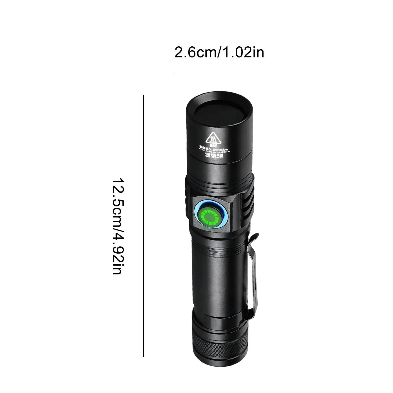 UV Light Flashlight Portable Multi-purpose Pet Supplies Handheld Qme