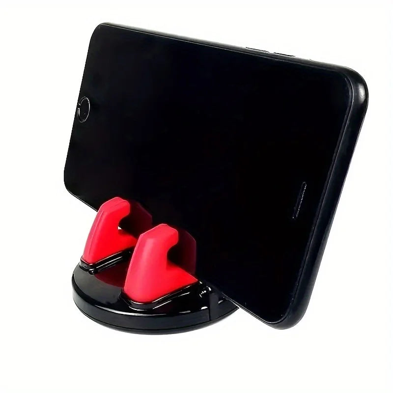 360° Rotating Universal Car Phone Mount - Anti-slip Dashboard GPS Navigator - Secure Fit for All Phones Qme