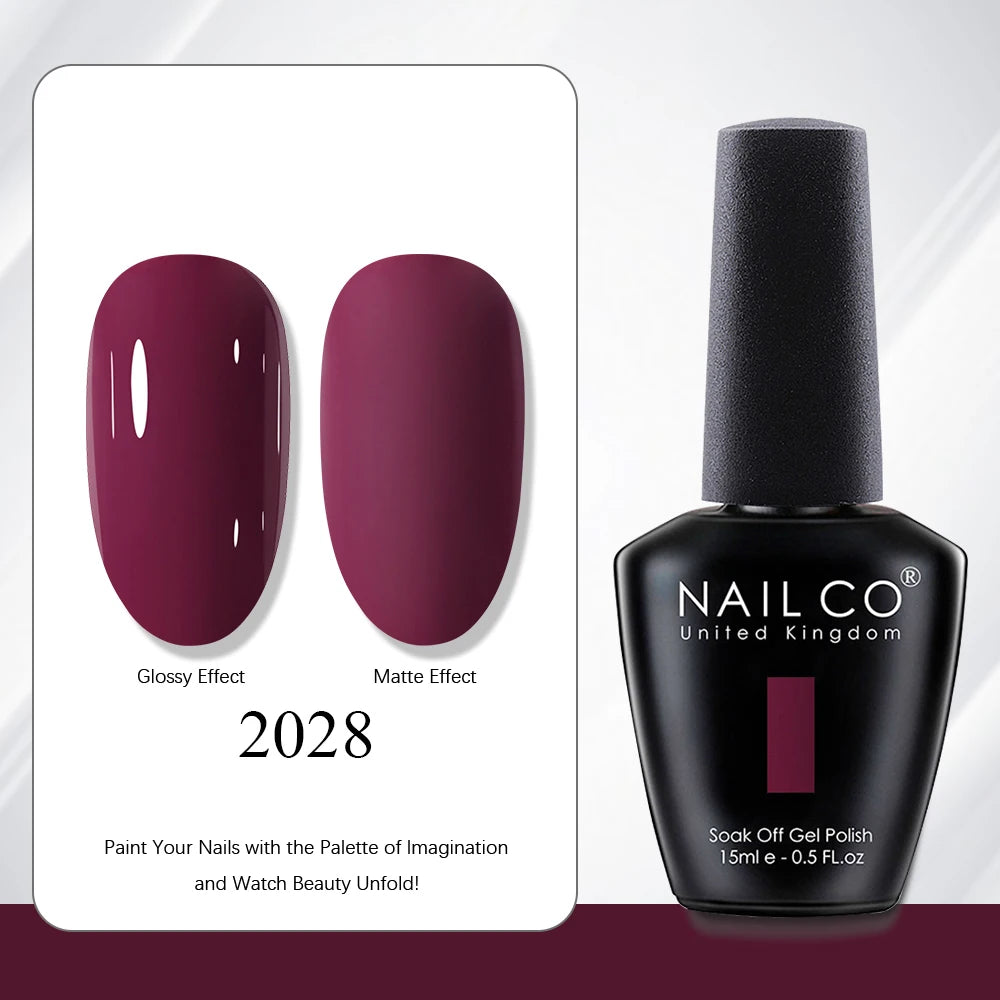 NAILCO Nail Gel Polish Autumn Product Art Soak Off UV Varnish Lacquer