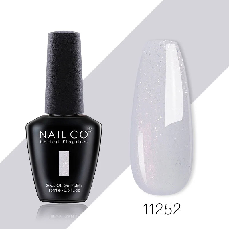 NAILCO 85 Colors Nail Gel UV LED Lacquer Manicure Varnish Hybrid Semi