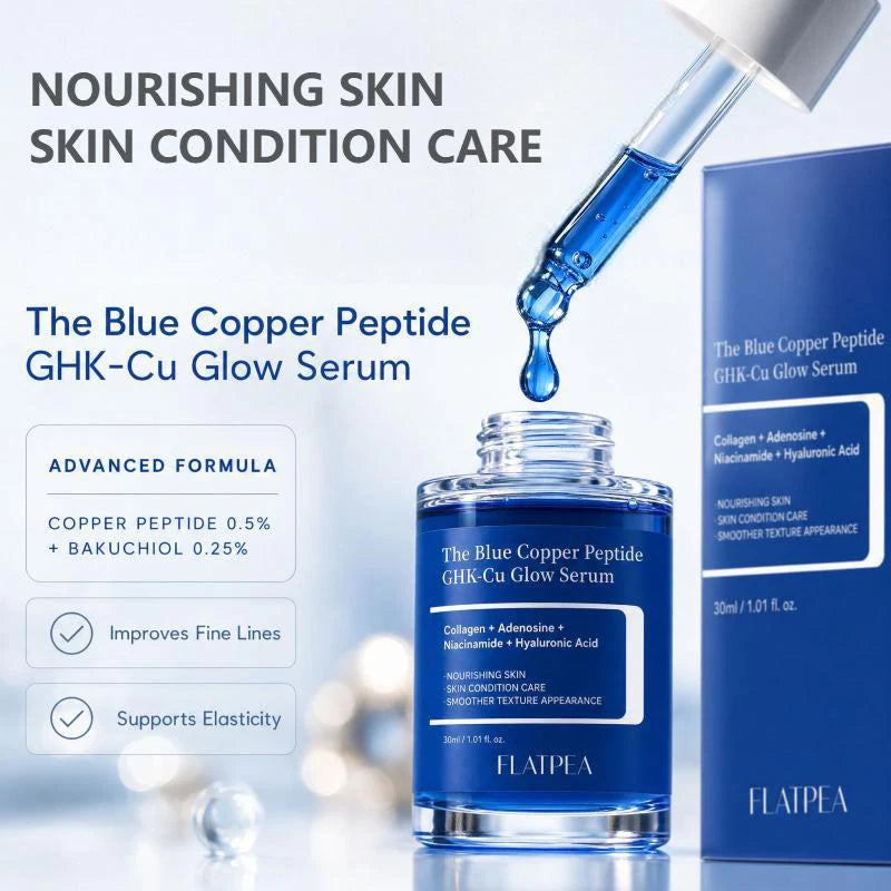Blue Copper Peptide Moisturizing Essence Deep Facial Care Cream Qme