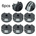 1/6pcs Thread Spools Replacement For LIDL For Parkside Cordless Grass Trimmer PRTA 20-Li A1, B2 Garden String Trimmer Qme 6 PACK