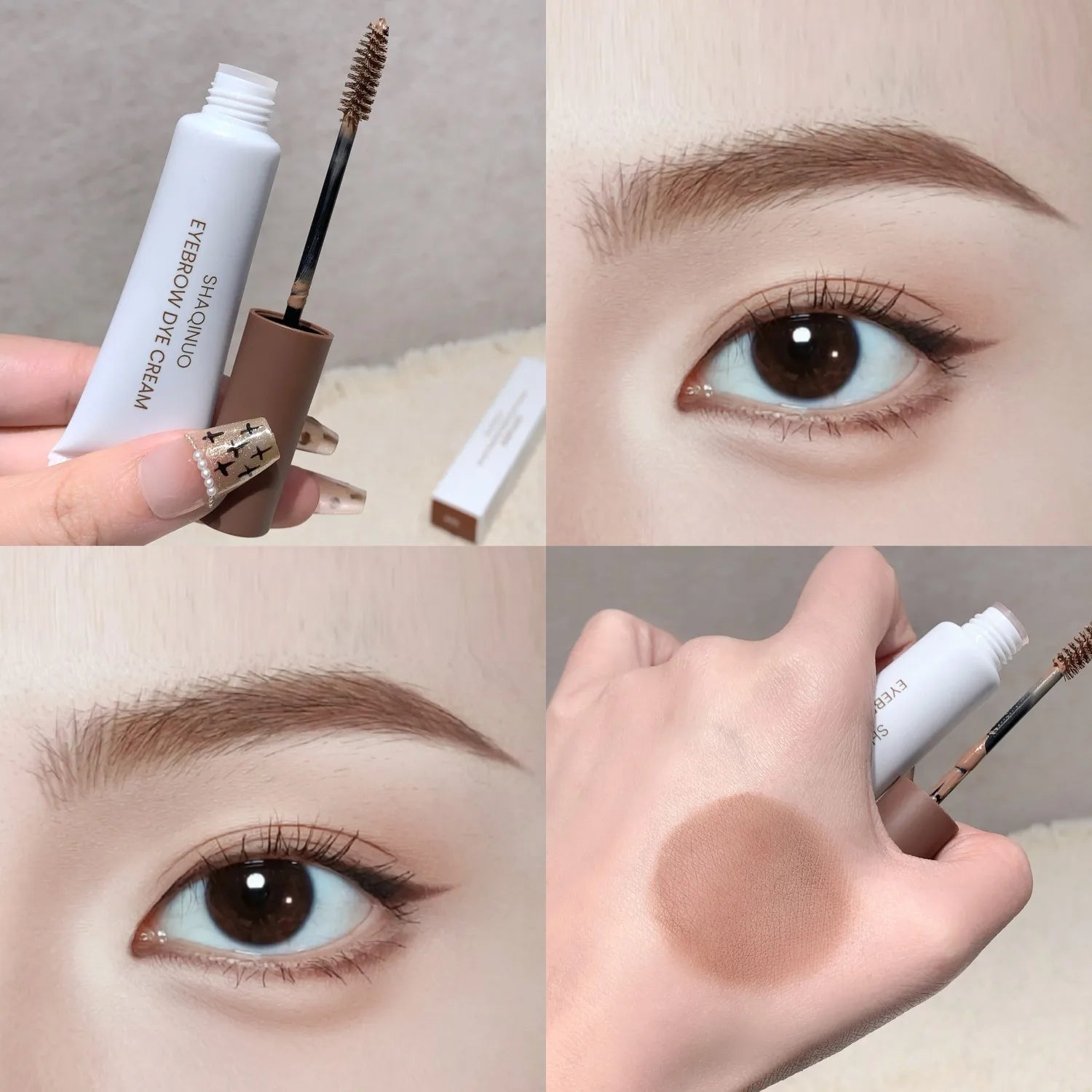 Natural Mist Eyebrow Dye Gel Tint Mascara SHAQINUO Long Lasting Quick Qme S9128-2