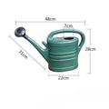 Plastic Watering Can Garden Essential Indoor Outdoor Light Weight Qme Green