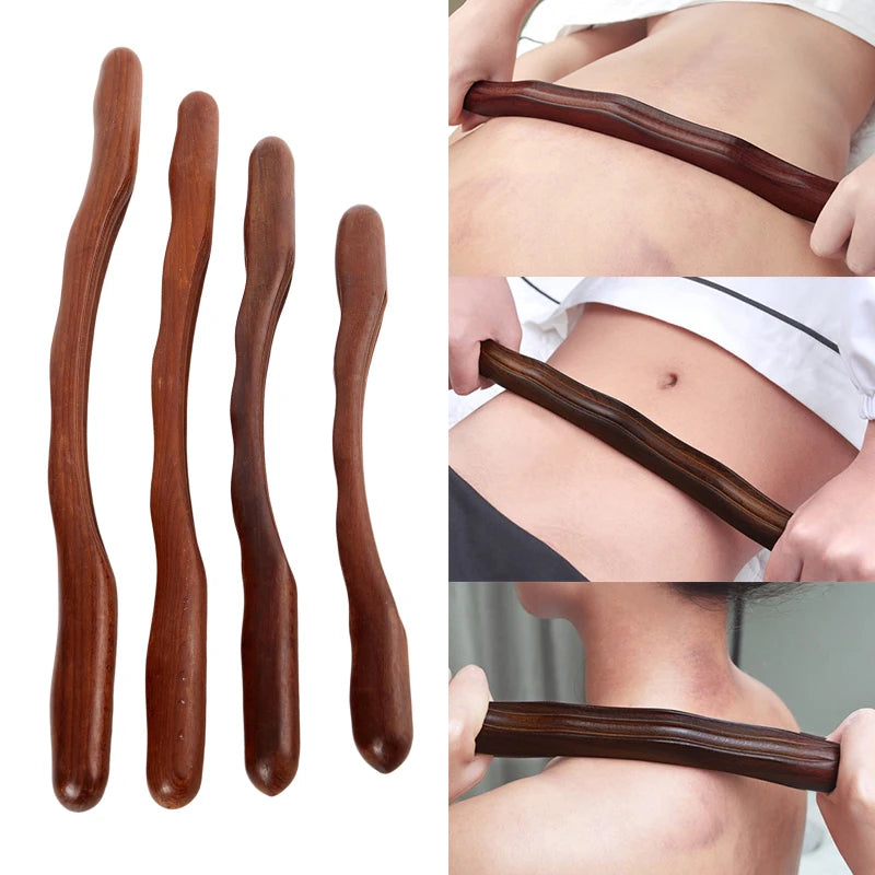 Massage Guasha Scraping Stick Tools Back Shoulder Neck Waist Leg Qme