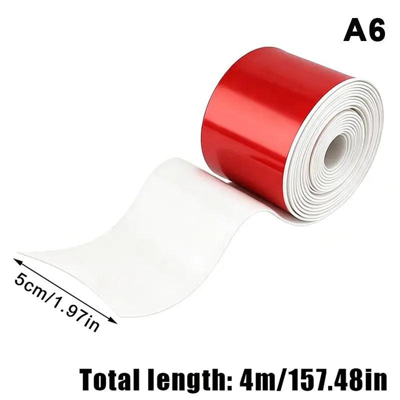 Car Side Protection Strip Self Adhesive Scratch Resistant Door Edge Qme A6