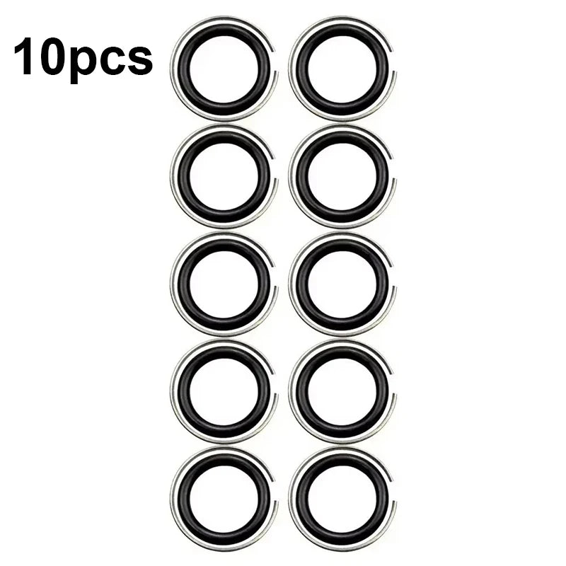 10/20Pcs stainless steel retaining ring clip, rubber sleeve, anti-disengagement O-ring sleeve, suitable for impact wrenches Qme 10pcs