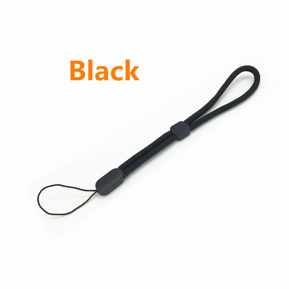 Nylon Hand Strap Adjustable Rope Wrist Wristband for Sony Canon Fujifilm Fuji Nikon Compact Camera Qme Black