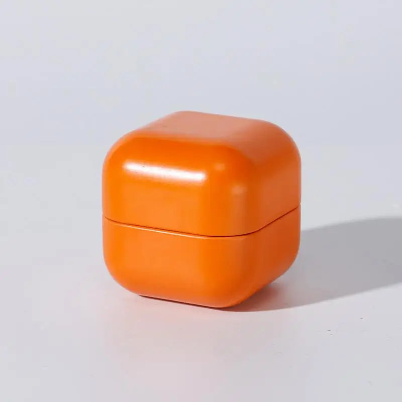 Jewelry Candy Small Storage Can Coin Earring Headphones Case Portable Qme Orange