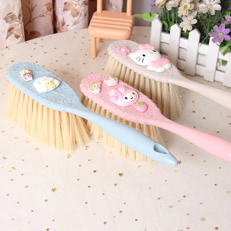 Hello Kitty Large Bed Brush Soft-bristle Long-handled Dusting Cute Qme